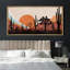 Cactus Desert Western Desert Sunset avec Cactus-111176056-94945972
