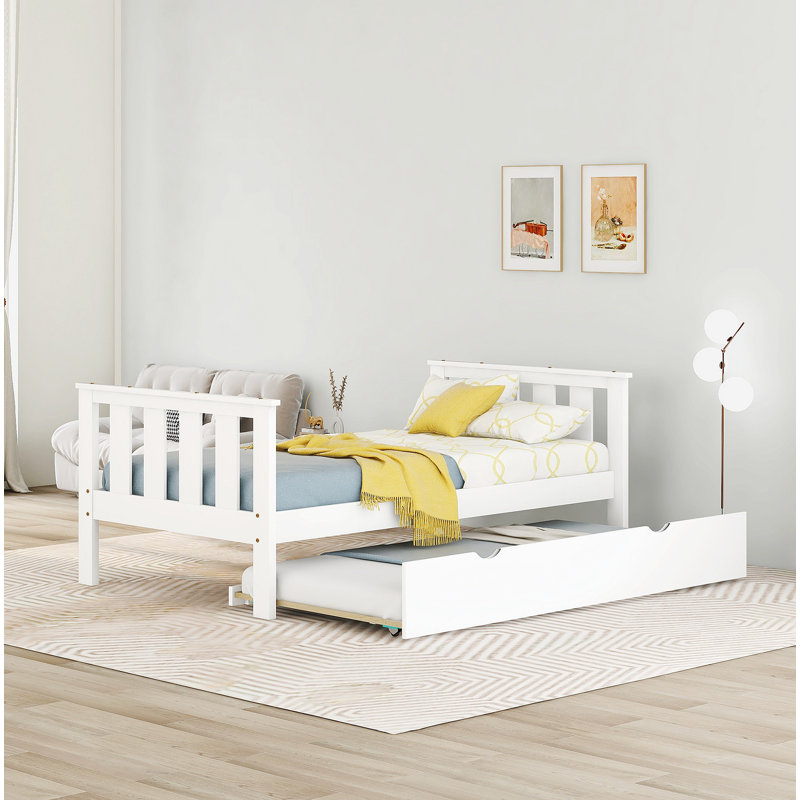 Lit plateforme 31,23 po, Blanc
