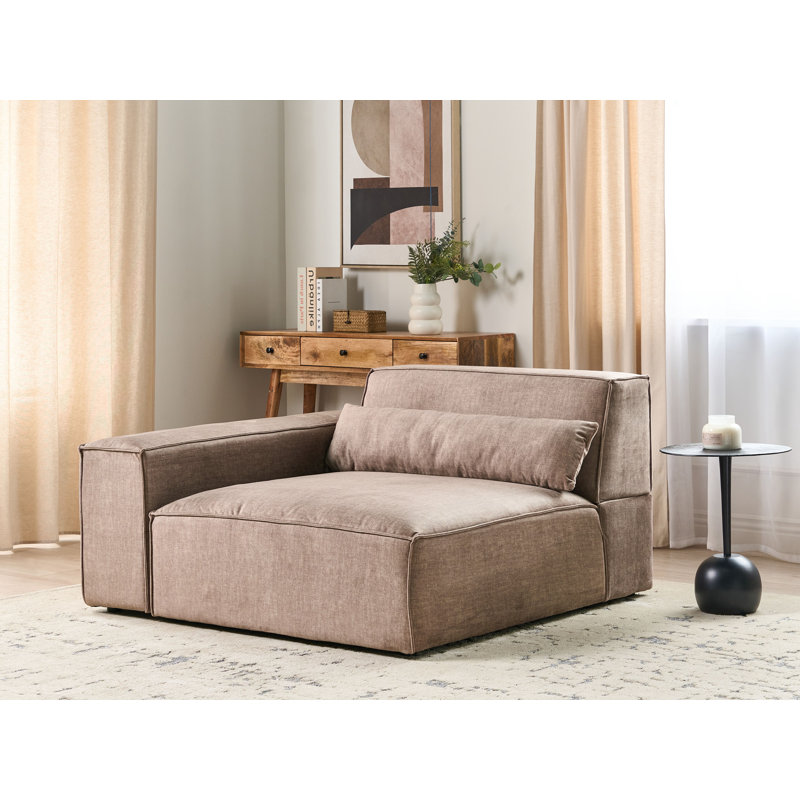 Boleslovas Upholstered Accent Chair, Brown