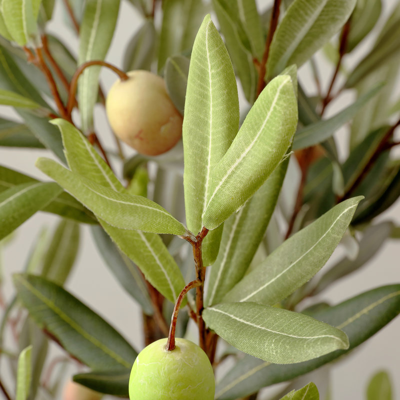 36.22'' Faux Olive Tree Tree in Freestanding