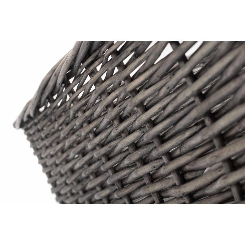Flaxton Wicker Storage Tray Basket