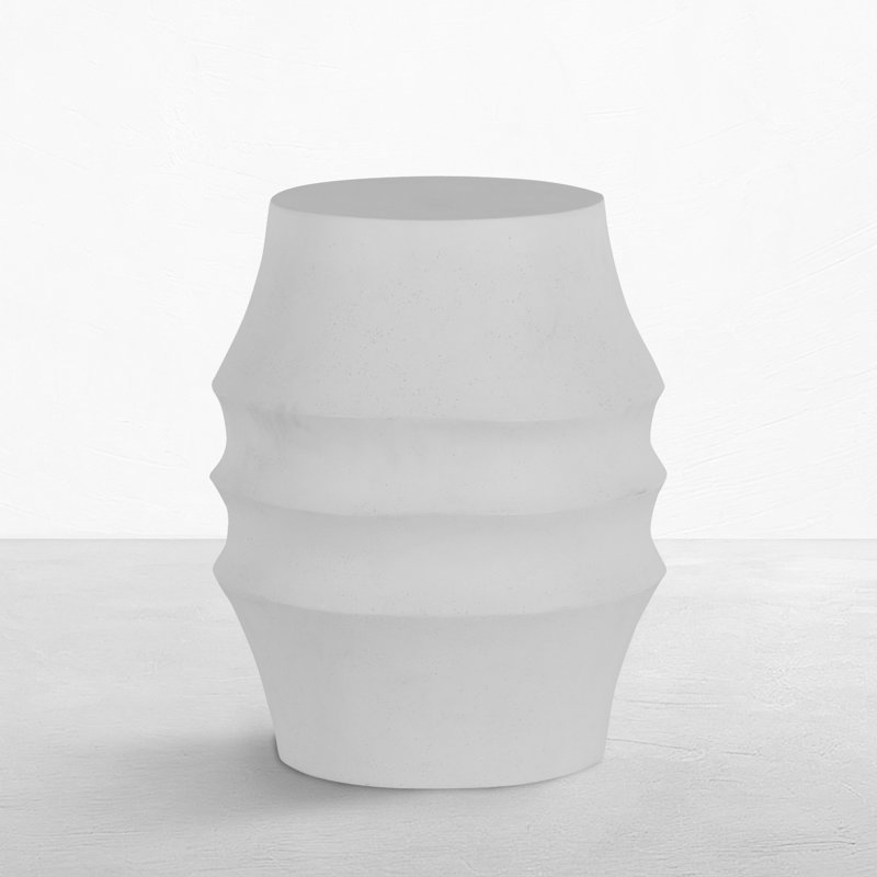 Faux Stone Decorative Stool, Natural Stone