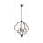 Guarino 4-Light Dimmable Geometric Chandelier-1703757160-1703757161
