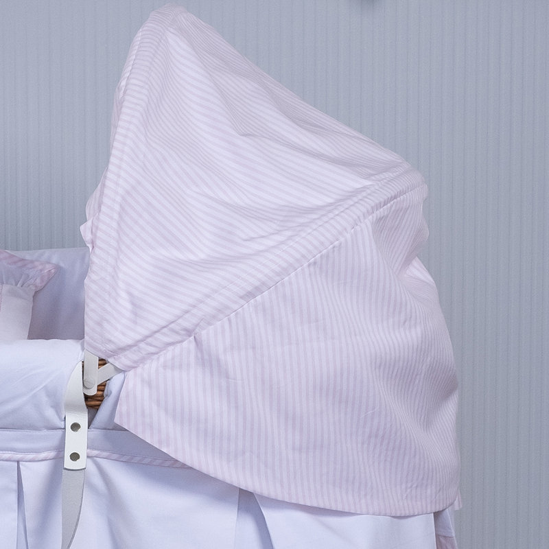 Moses Basket with Bedding with Mattress