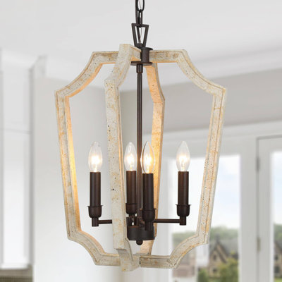 Marcus 4 - Light Dimmable Geometric Chandelier