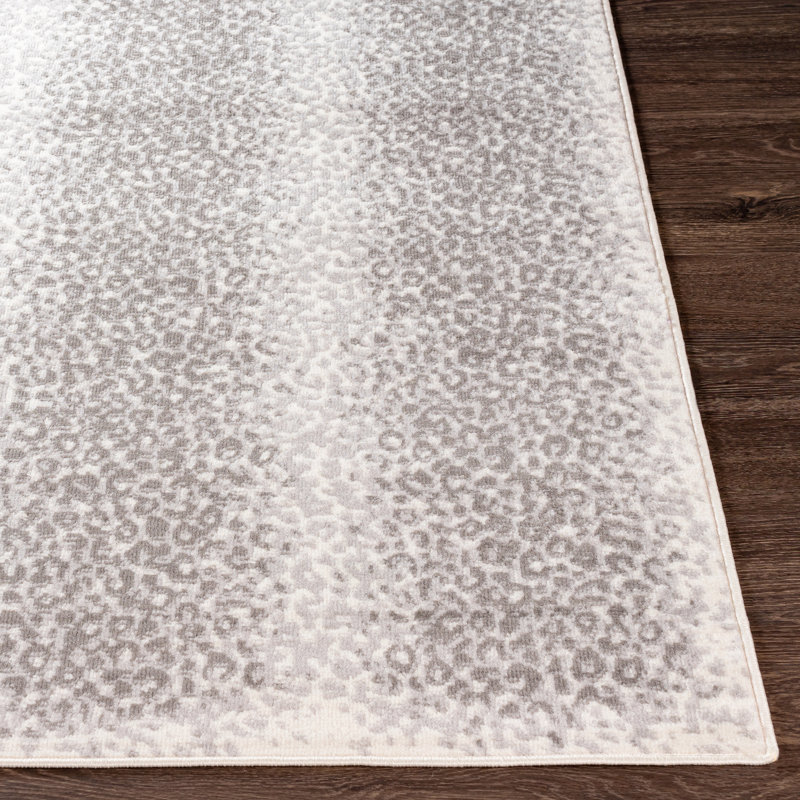 Drooff Animal Print Indoor Rug, Rectangle 5' x 7'