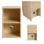 Ensemble de meuble-lavabo double 72 po avec lavabo en céramique, meuble-lavabo flottant avec portes à fermeture en douceur 72 po-1608541539-1608541542