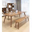 Bureau rectangulaire en bois massif Nordic-684311608