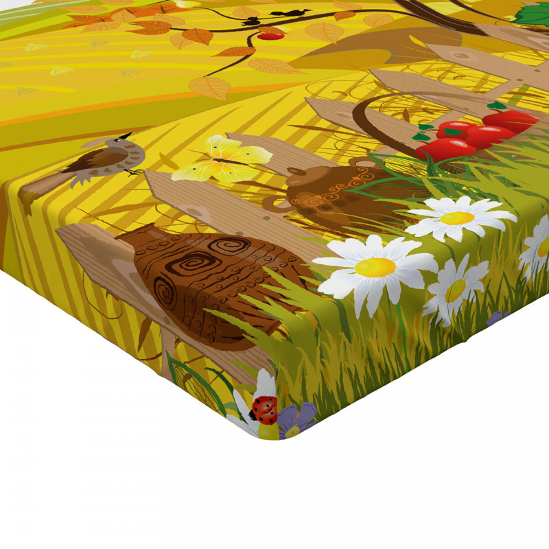 Microfiber Fitted Sheet, Twin Fitted Sheet