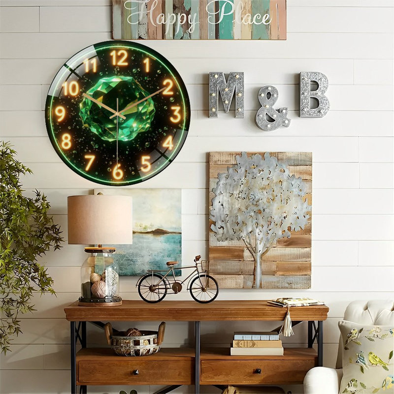 Horloge murale 12 po