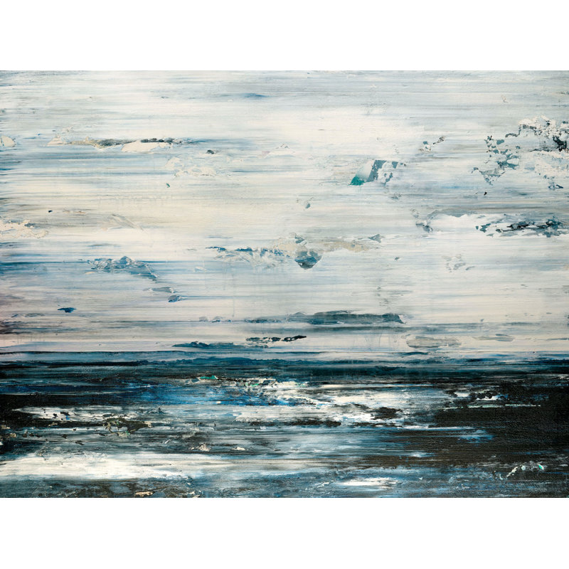 Ocean Air On Giclee Canvas Hand Embellished Art, 30" H x 24" W x 1" D, Unframed