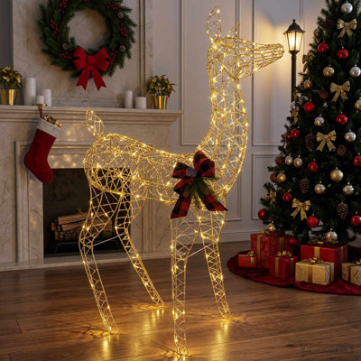 Lighted Reindeer