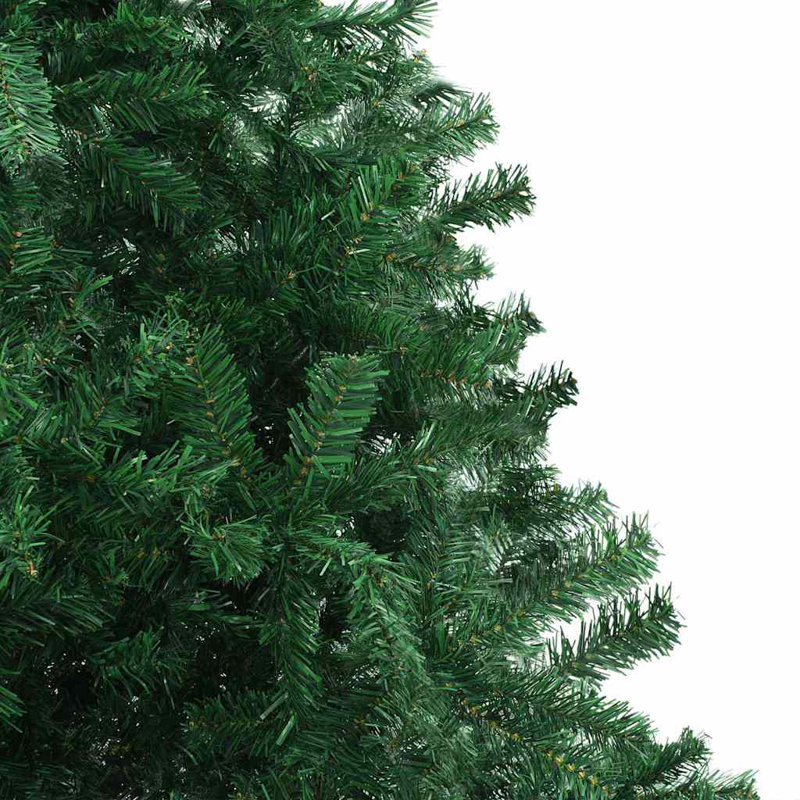 Christmas Tree with Decorative String Lights 400 cm PVC, Purple