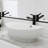 Karran Valera 23 In. Vitreous China Oval Vessel Bathroom Sink With Overflow Drain