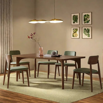 French modern rectangular dining table