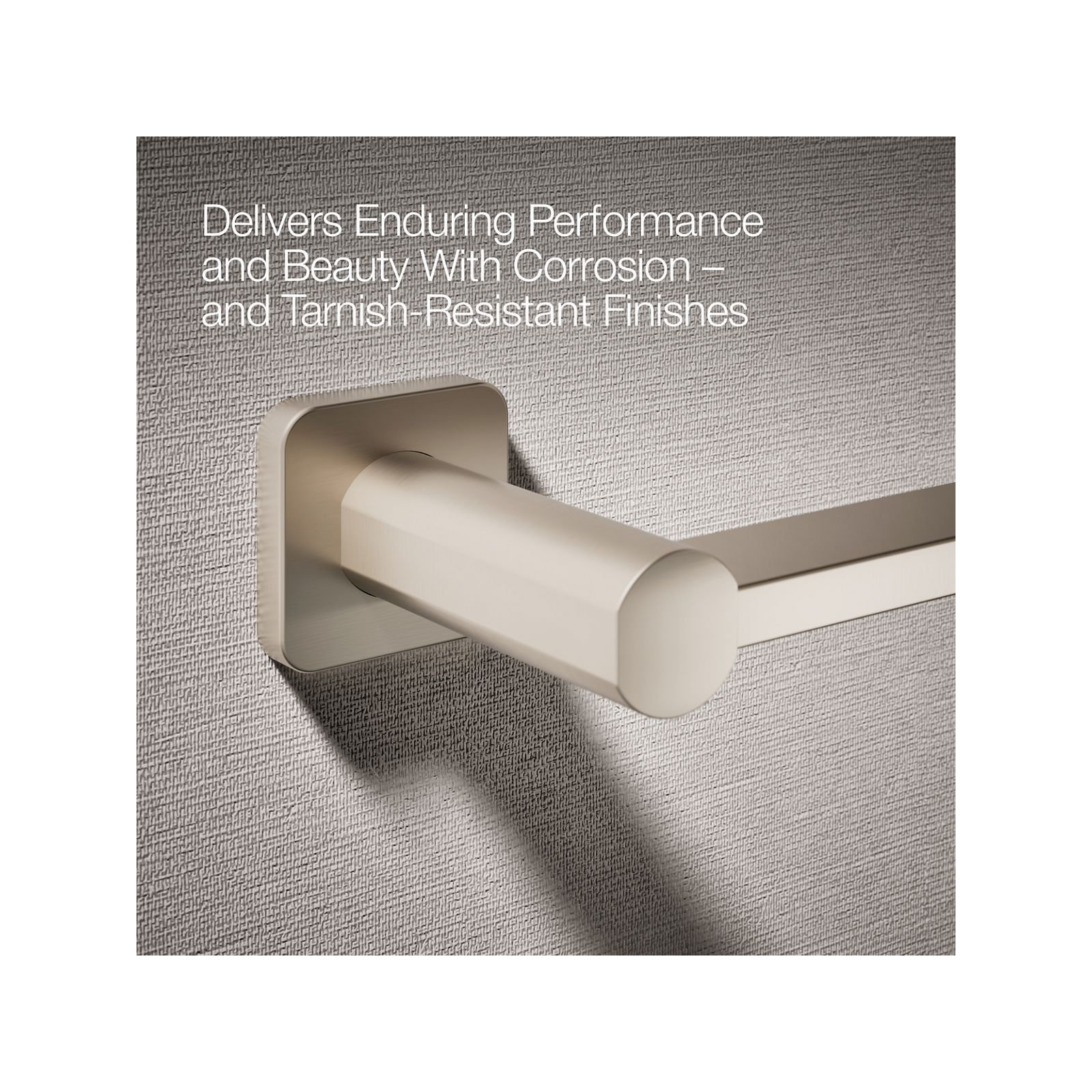 Parallel Towel Arm, Vibrant Brushed Nickel