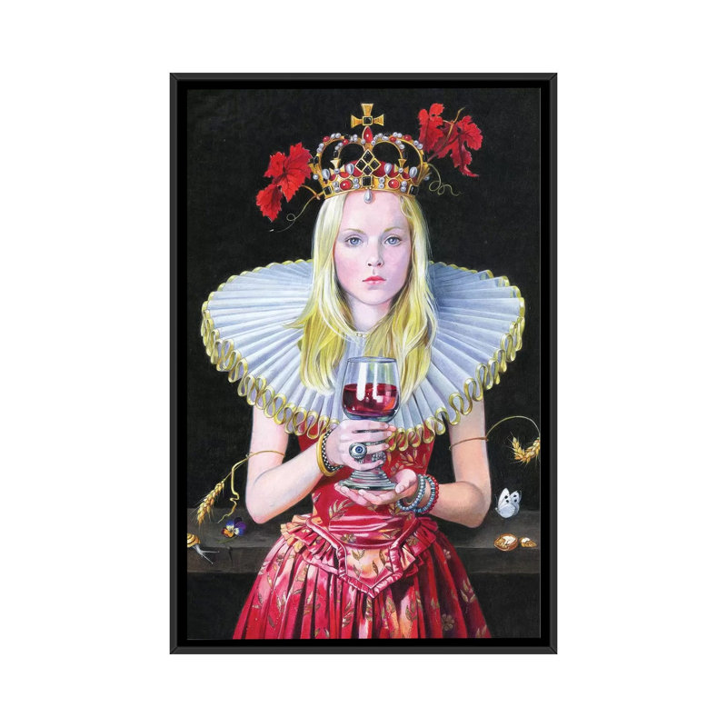 « barolo grand », reproduction sur toile, H 26 po x l 18 po x P 1,5 po, Toile avec cadre noir, Pas de tapis