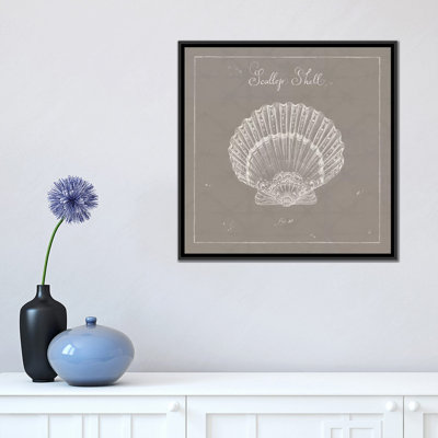 «Underwater Life in Greige XV», impression sur toile