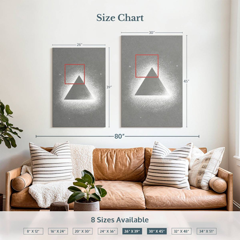 Avery Creative Abstract Geometric, 39" H x 26" W