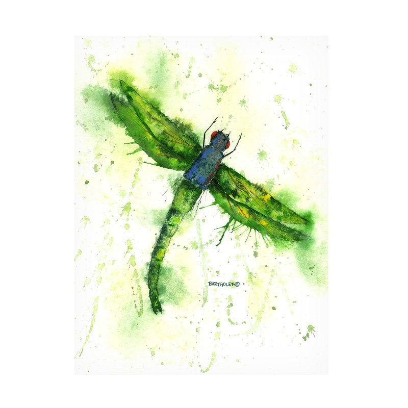 Art sur toile par Dave Bartholet, H 14 po x l 19 po