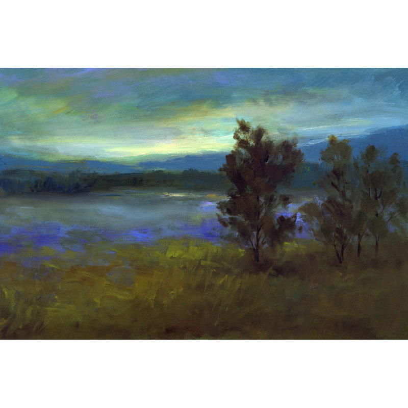 Lifting Fog by Sheila Finch - Wrapped Canvas Painting, 61cm H x 91cm W