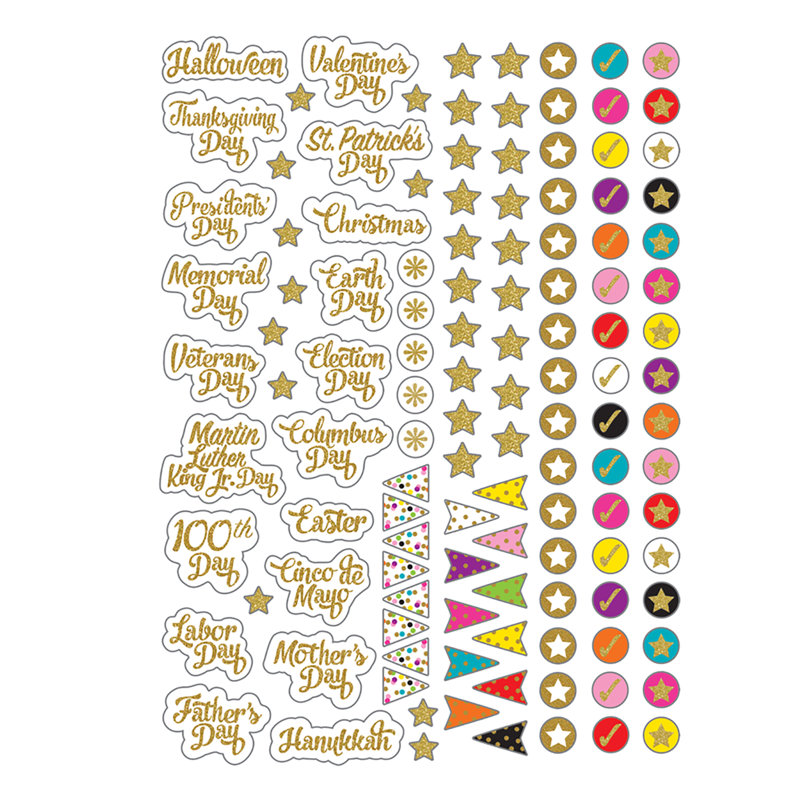 Planificateur de cours de confettis