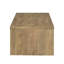 Table basse rectangulaire en bois d'ingénierie, manguier