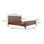 Rye Bed Warm Brown-892286945