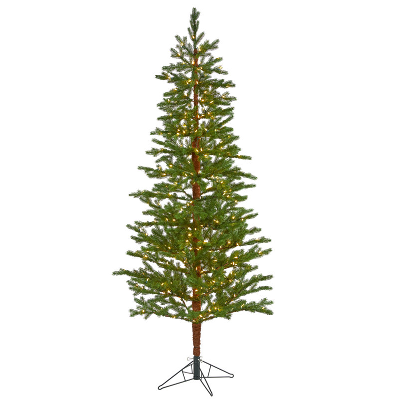 Lighted Artificial Christmas Tree, 90in.