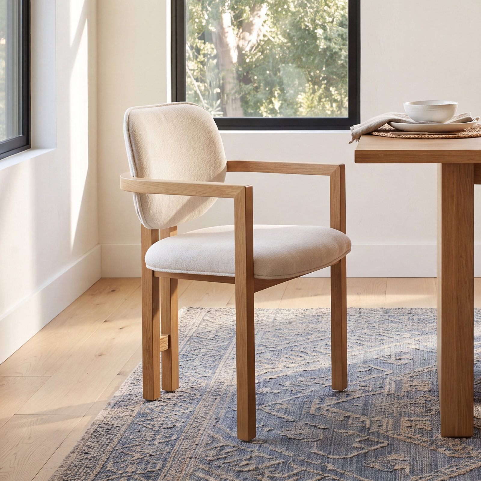 Annawan Oak Dining Armchair