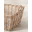 Hand Woven Wicker Laundry Hamper with Handles
