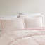 Édredon à poils longs Blush Ombre - doux, chaud, lavable à la machine