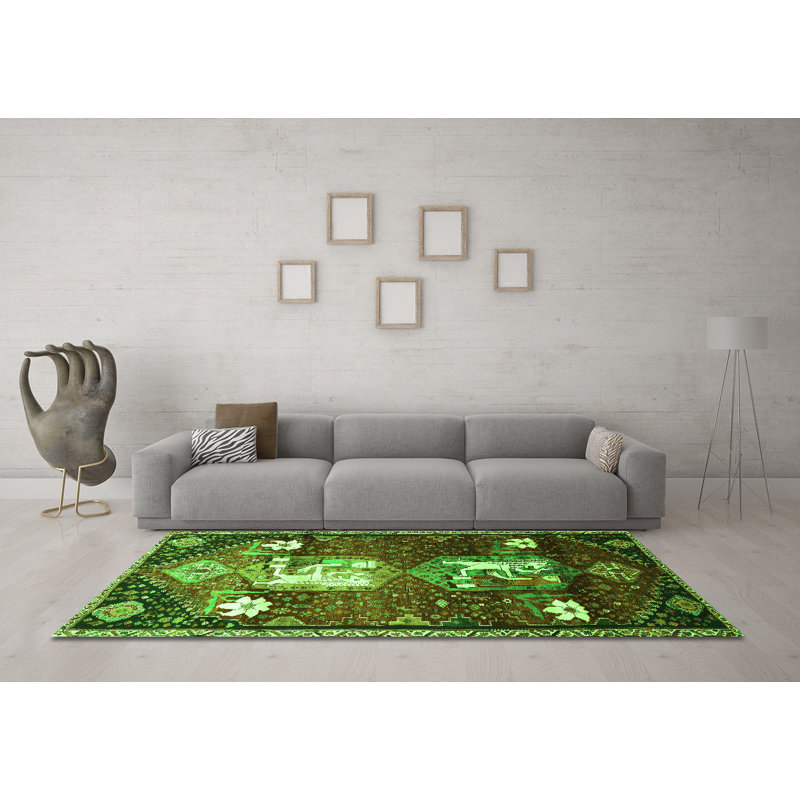 Tapis verts Traditional 632, Carré 5 pi