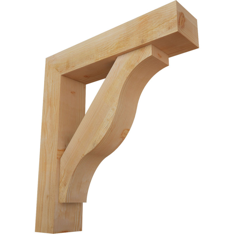 Support Funston Block avec support décalé, 40 x 36, Sapin Douglas de l 8 po (scié brut)