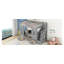 Lit superposé avec table interchangeable, lit superposé se transformant en lit supérieur et bureau en duvet-1187768350