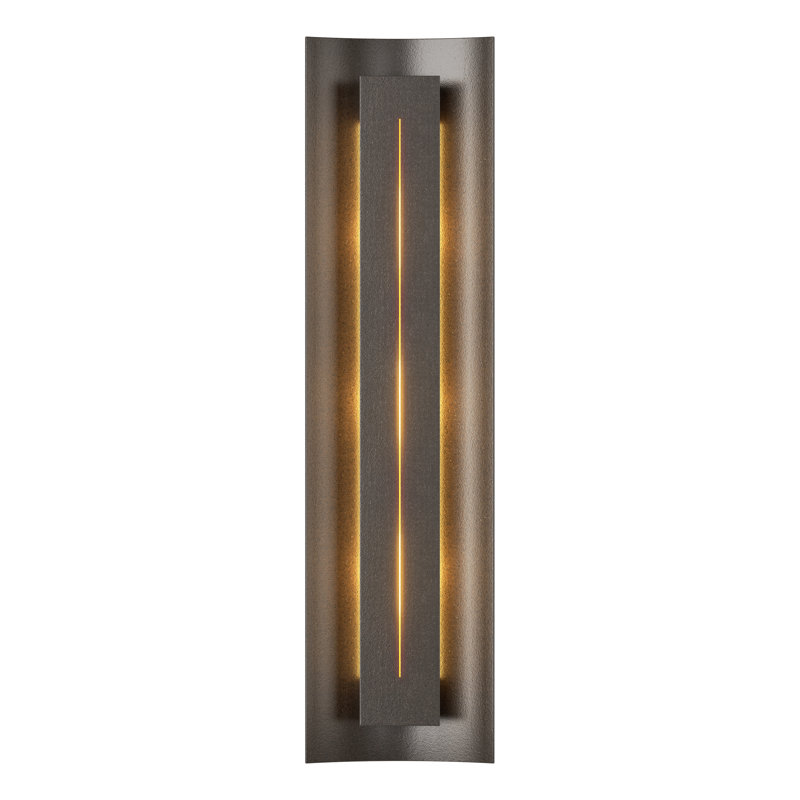 Gallery Dimmable 8 Lbs Flush Mount Scone, Oil Rubbed Bronze, Blue