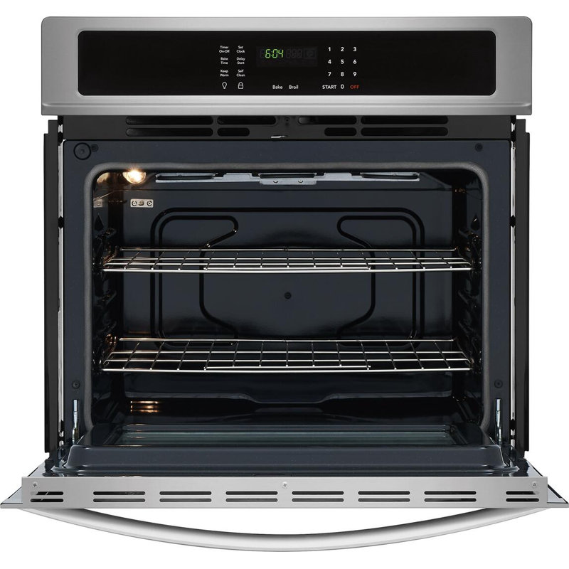 Frigidaire Series 27'' Self-Cleaning Electric Single Wall Oven, Stainless Steel