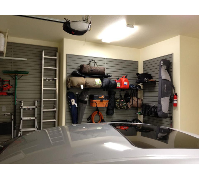 Flow Wall Complete Workstation, Silver