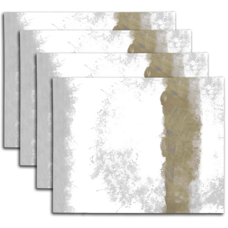 Napperon abstrait en polyester