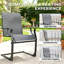 Ensemble de 2 chaises de patio pour l'extérieur
