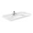 42 In. W X 22 In. D Single Countertop In White Cultured Marble With Undermount Square Sink, Backsplash, And Sidesplash-54522685