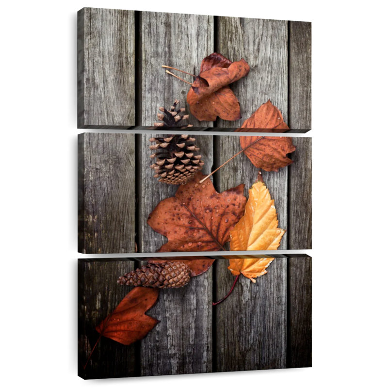 Feuilles d'automne séchées