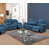 Blue Microfiber/Microsuede