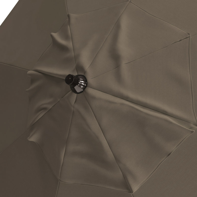 Kelliher 90'' Market Sunbrella® Umbrella, Spectrum Dove Sunbrella® Plainweave