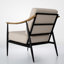 Fauteuil de lecture moderne 26 po Mid-Century-1866114641