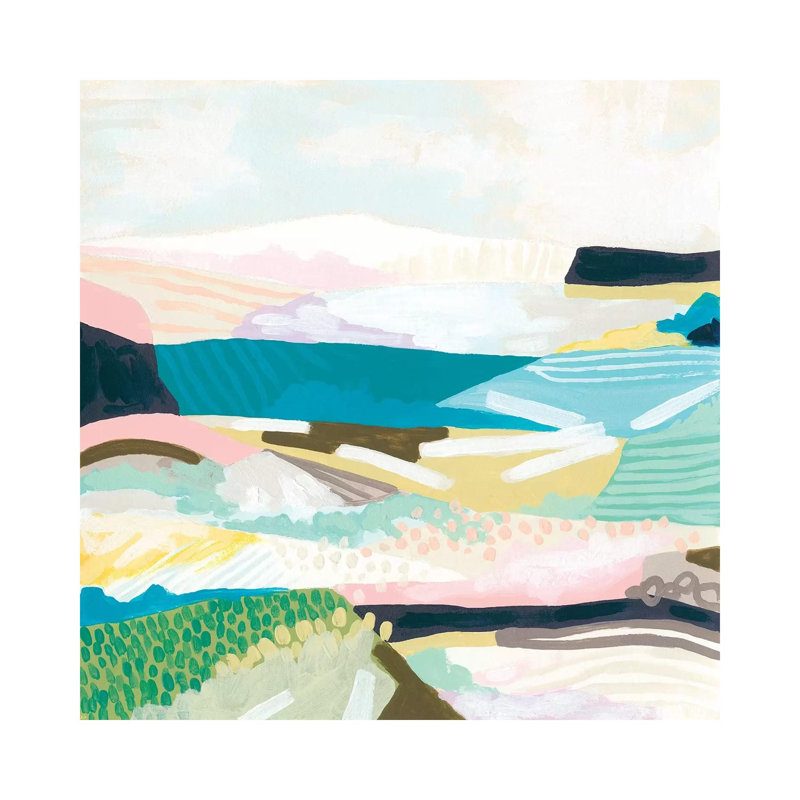 Pattern Vista I by June Erica Vess - Wrapped Canvas Print, 45.72 cm H x 45.72 cm W