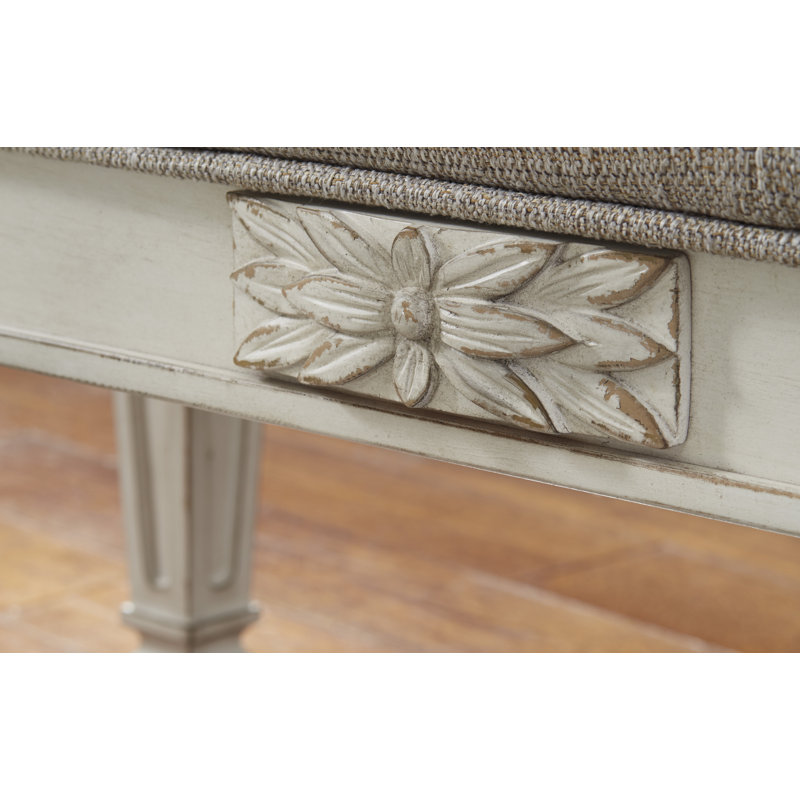Heraldas Polyester Upholstered Bench