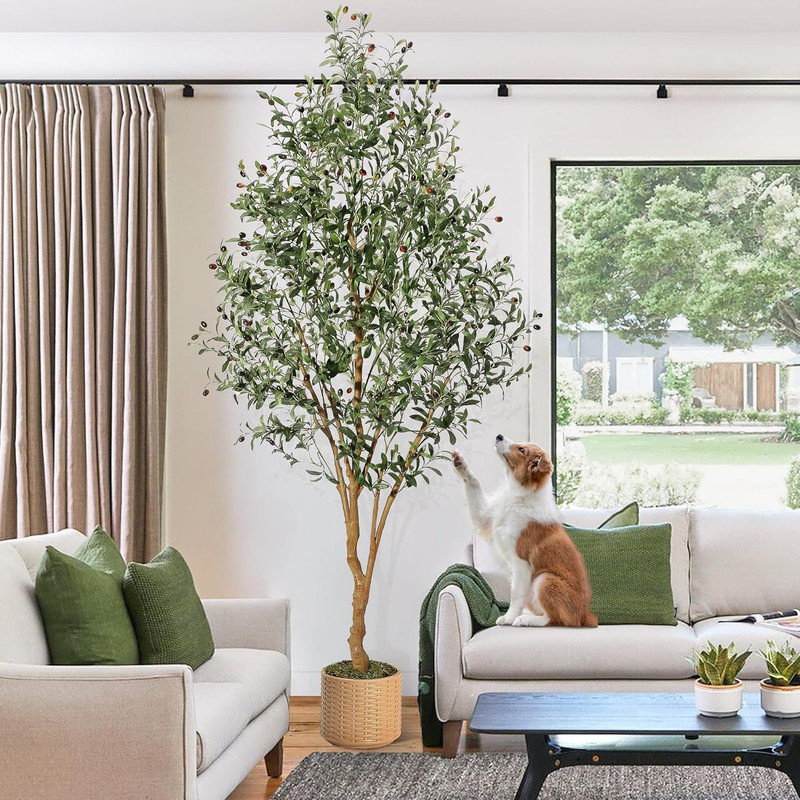 Arbre d'olivier artificiel 7FT / 8FT