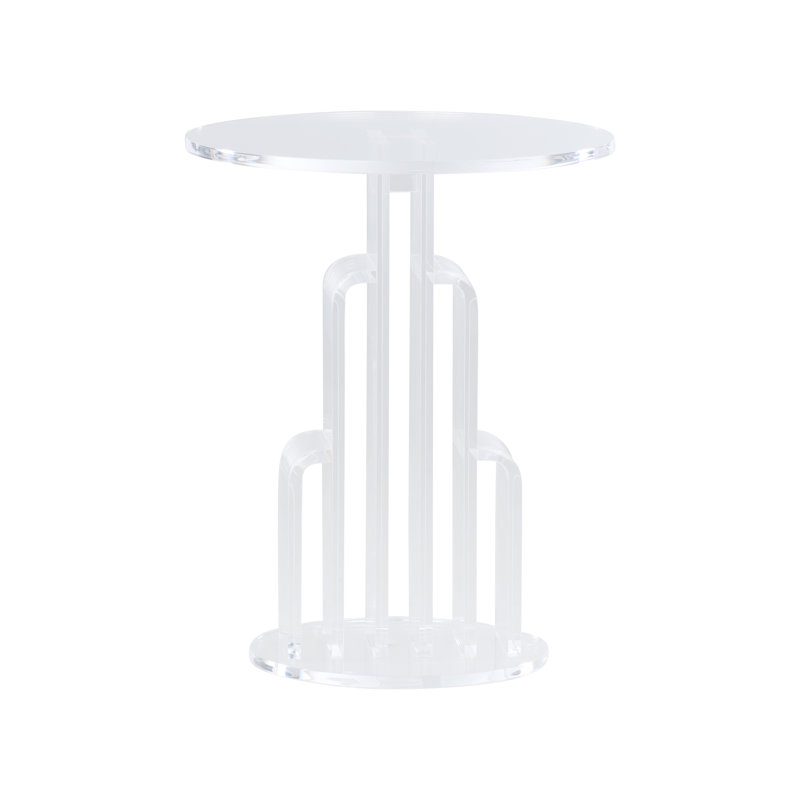 Aubrielle Side Table, Clear