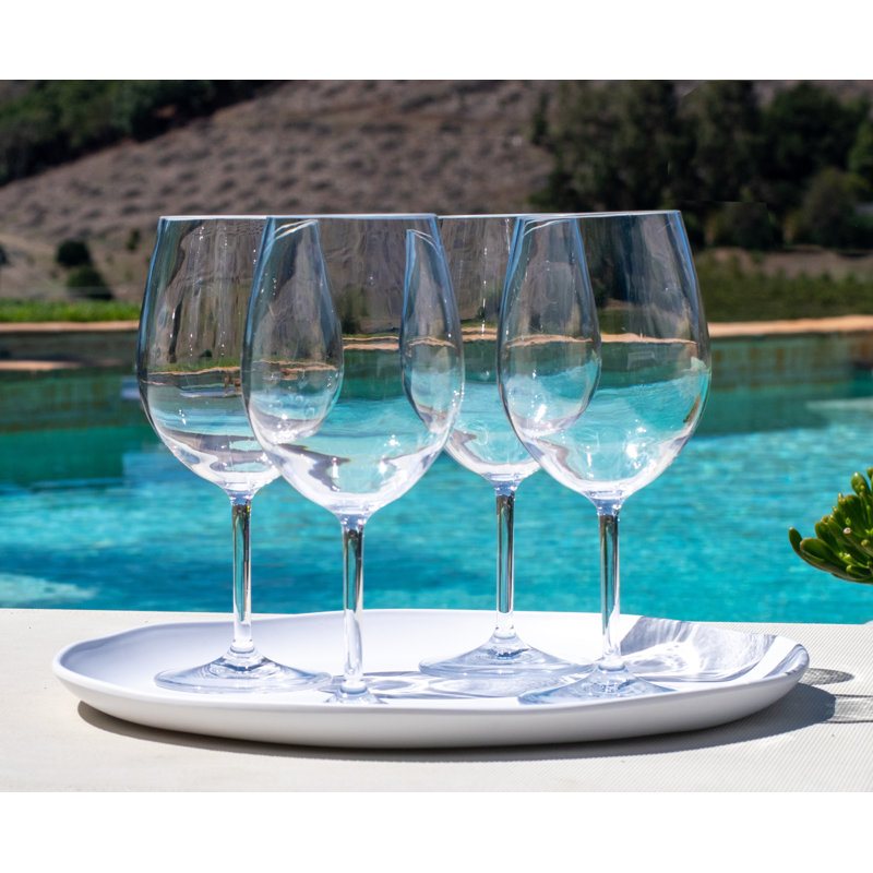 Athey 22 oz. Acrylic Drinking Glass Set